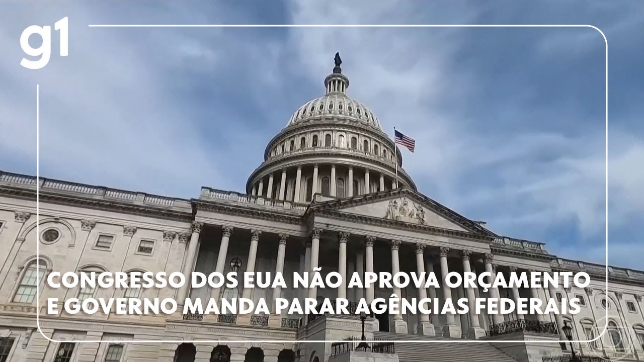 Congresso dos EUA reprova orçamento e governo manda que agências federais parem de trabalhar