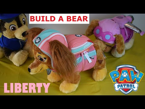 Build A Bear Paw Patrol Liberty NEW