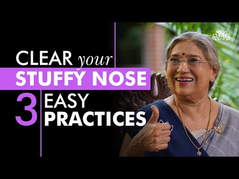 How to Treat Sinus/Mucous/Phlegm at Home? Natural Home Remedies | Yoga