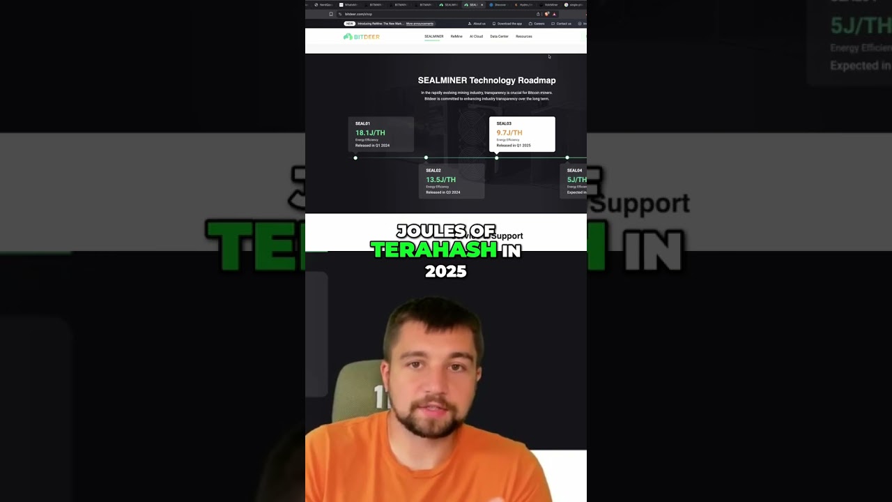 Bitcoin Mining: Can Bitmain Beat Bitdeer in Efficiency? shorts