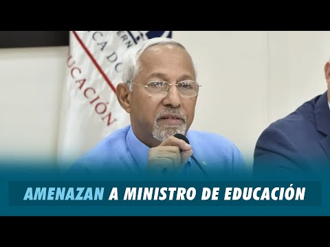 Amenazan a ministro de Educación "Al chino hay que darle un tiro" | Matinal