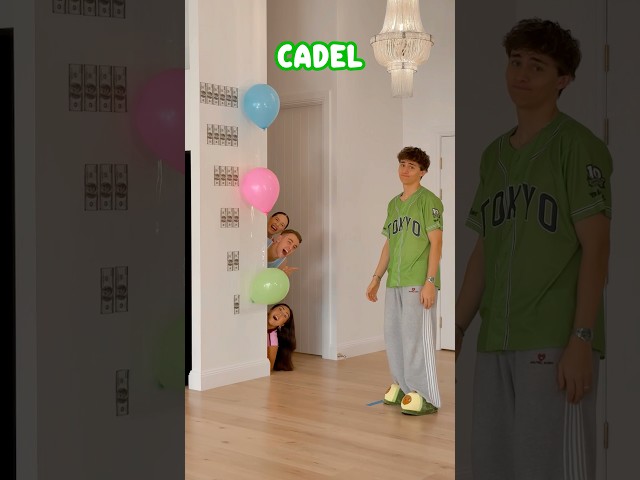 STICK THE BALLOON, WIN THE MONEY! 😅 - #shorts