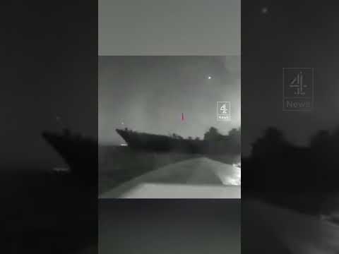 Ukraine says sea drone attacked Russian navy ship
