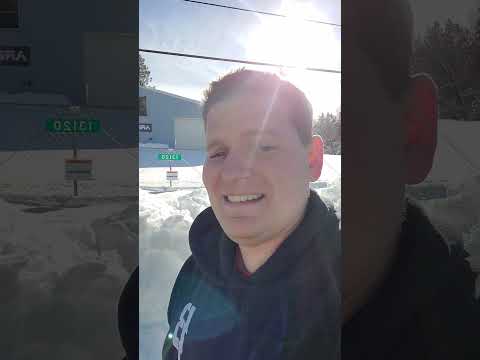 Ebike shop snowed in