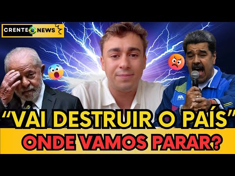 NIKOLAS EXPÕE PLANO DE LUL@: “Ou a gente se livra, ou vai d4struir o 🇧🇷” #politica #bolsonaro