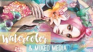 WATERCOLOR       & Mixed Media Artist