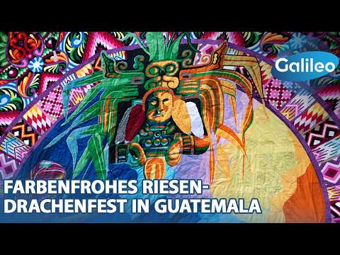 25 Meter hoch und über 1 Tonne schwer! So entstehen die riesigen Drachen in Guatemala