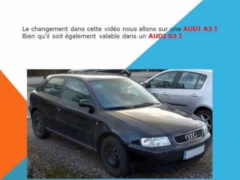 Audi A3 (8L) - Remplacement Filtre d'Habitacle (anti-pollen)