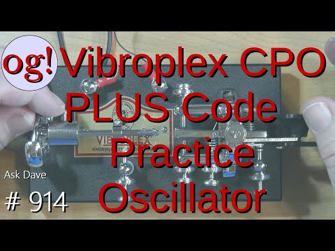 Vibroplex CPO PLUS Code Practice Oscillator (#914)