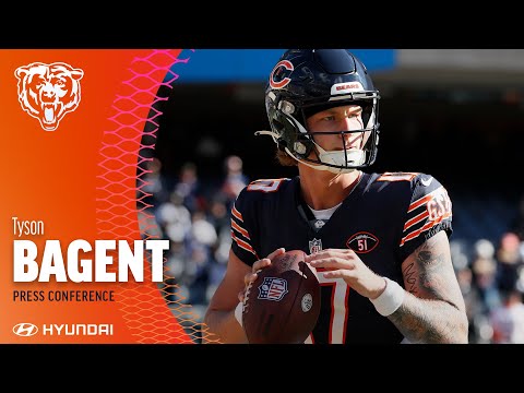 Tyson Bagent on first career NFL start | Chicago Bears video clip