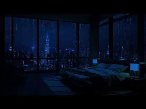 Sleep Soundly with Rain on Your Window - The Ultimate Bedroom Relaxation 🌧️