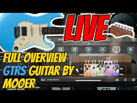 SECRET to Dialing In 'MY TONE" on the Mooer GTRS Guitar & SOLDANO Unboxing!!! TTK LIVE