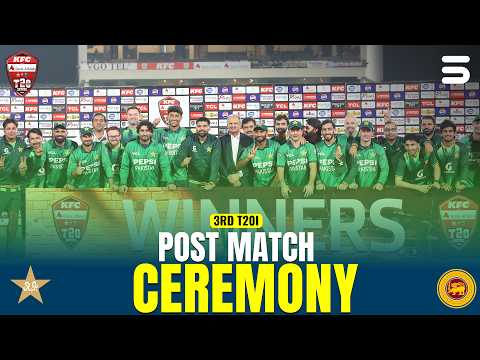 Ending Ceremony | Pakistan vs Sri Lanka | Match 03 | <strong>T20I</strong> Series <strong>2026</strong> | PCB | M9P1H