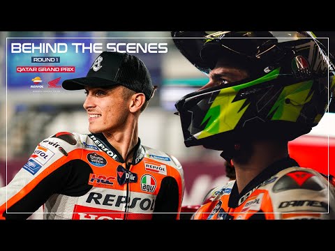 Behind the Scenes of MotoGP - Qatar GP with the Repsol Honda Team