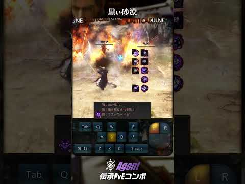 【GMキャロリア流】伝承エージェント PvEコンボ紹介動画
