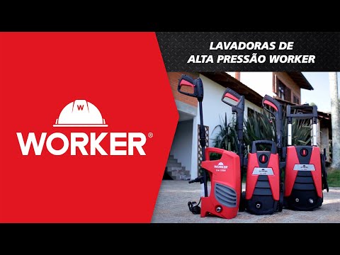 Lavadora Alta Pressão 1200w 220v Worker - Vídeo explicativo