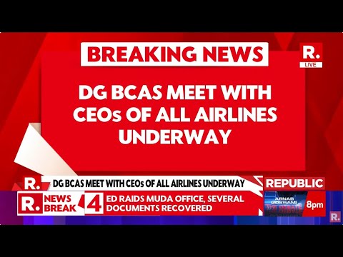 Big Republic Impact: DC BCAS Meet With CEO's Of All Major Airlines | Breaking News