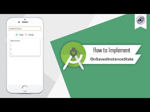 How to Implement On Saved Instance State in Android Studio | OnSavedInstanceState | Android Coding