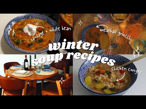 winter soup recipes you NEED in 2024 (plant-based/vegan)
