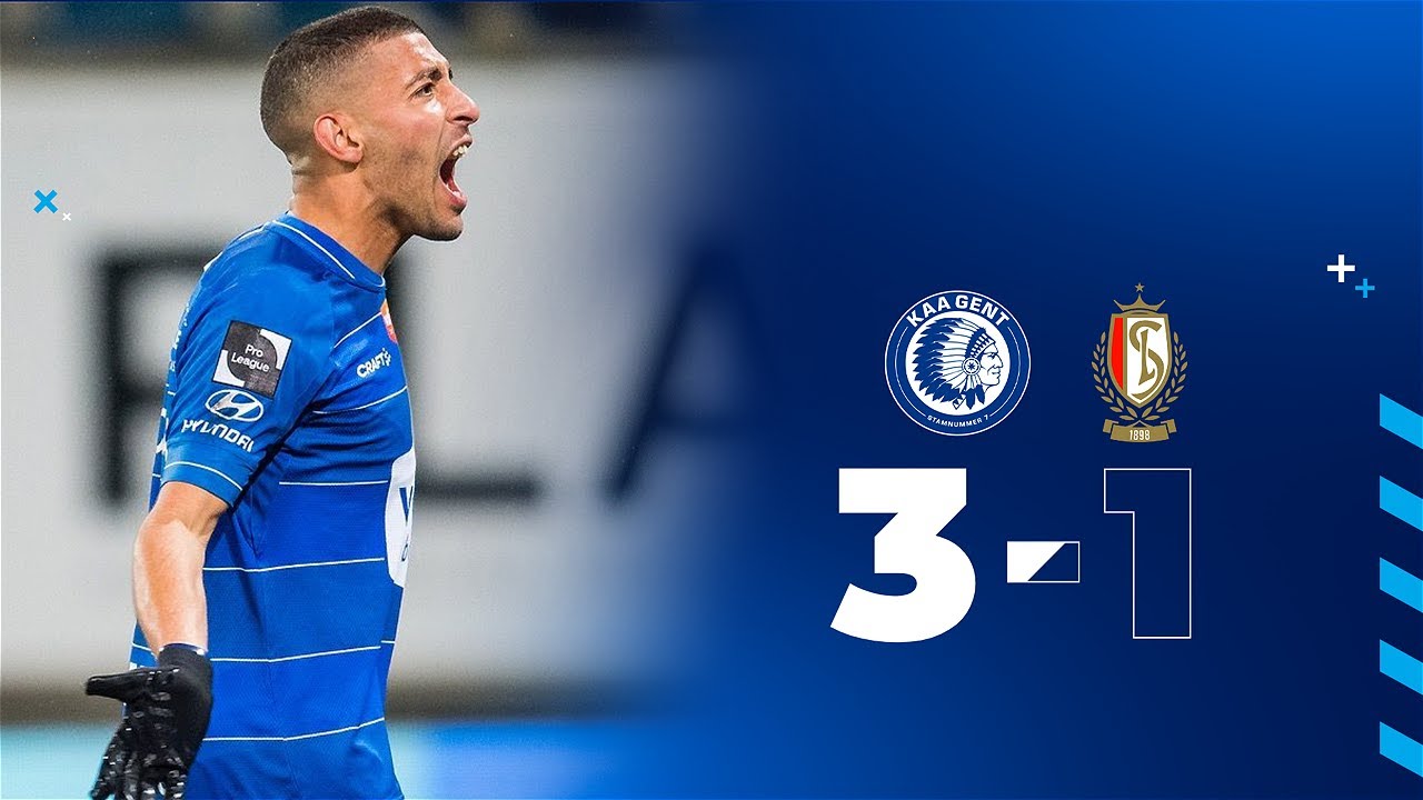 KAA Gent - Standard de Liège: 3-1