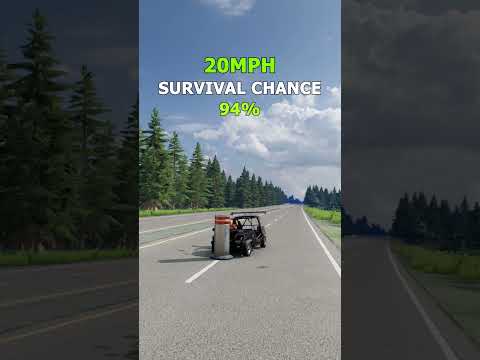 💥Realistic Simulation at Different Speeds in BeamNGdrive