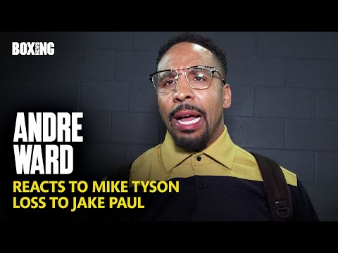 Andre Ward Reacts To Mike Tyson Loss To Jake Paul