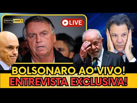 🚨 BREANKING NEWS:  "A ESQUERDA QUER DESTRUIR O BRASIL " -  LIVE COM BOLSONARO  #politica #bolsonaro