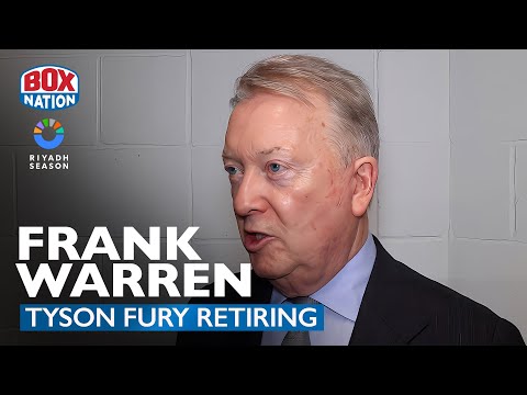 “I Really Don’t Want To Comment On That…” – Frank Warren Talks Tyson Fury