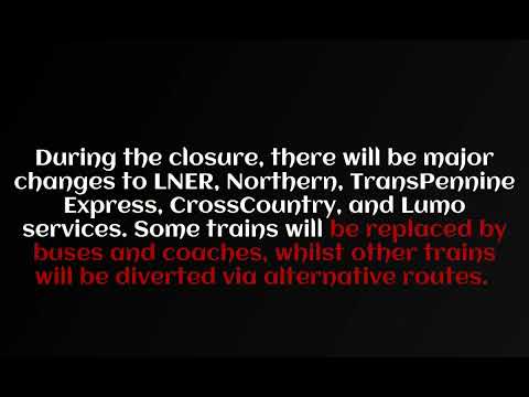 Severe disruption at Newcastle Central for first 10 days of October