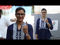 Actress Aishwarya Rajesh casts her Vote  Lok Sabha Elections 2024 TamilNadu Elections 2024 #election