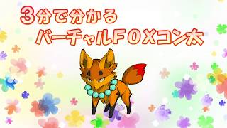 3分ちょっとで分かるバーチャルFOXコン太