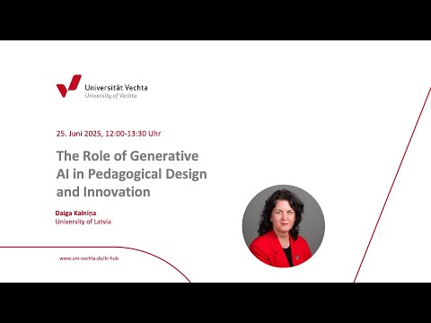 The Role of Generative Al in Pedagogical Design and Innovation