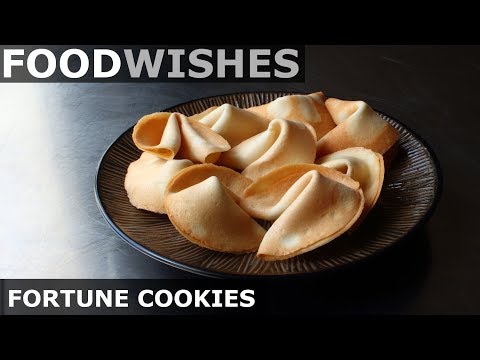 Make Your Own Fortune Cookies - Food Wishes