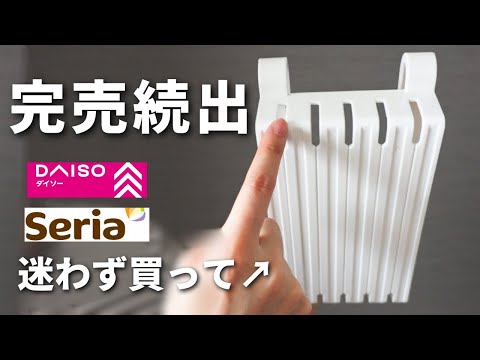 【100均】完売続出の人気アイテム、やっとゲット！【ダイソー＆セリア】