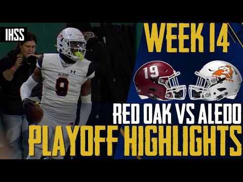 Red Oak vs Aledo – 2023 Week 14 Football Highlights