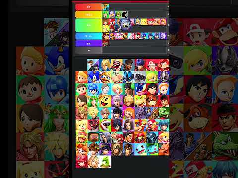 ホビーの動画サムネイル - スマブラVIPで対戦して楽しいTier #バズれ #チャンネル登録お願いします #スマブラsp #スマブラ