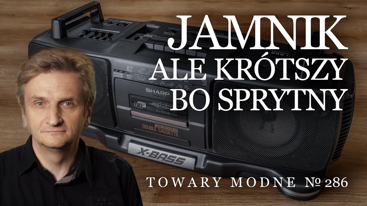 Jamnik, ale krótszy, bo sprytny - Sharp WQ-T360HT [TOWARY MODNE 286]