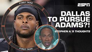 Stephen A. thinks the Cowboys are in 'DESPERATE' need of Davante Adams 🗣️ | First Take