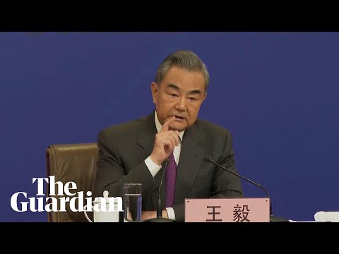 China claims US 'obsessed' with suppressing Beijing –  video