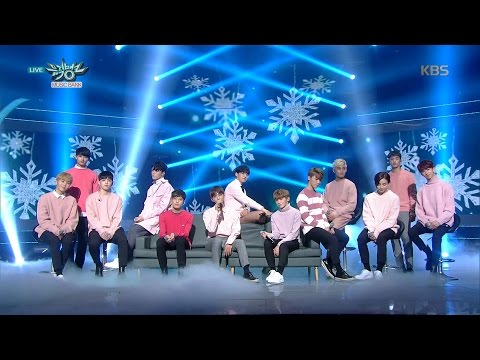 뮤직뱅크 Music Bank - 세븐틴 - 웃음꽃 (SEVENTEEN - Smile Flower).20161209