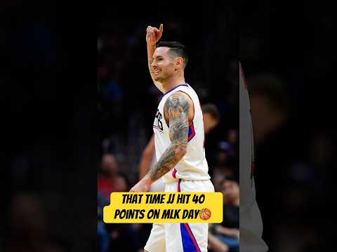We didn’t let JJ Redick forget when he dropped a career high 40 points on Martin Luther King Day😅