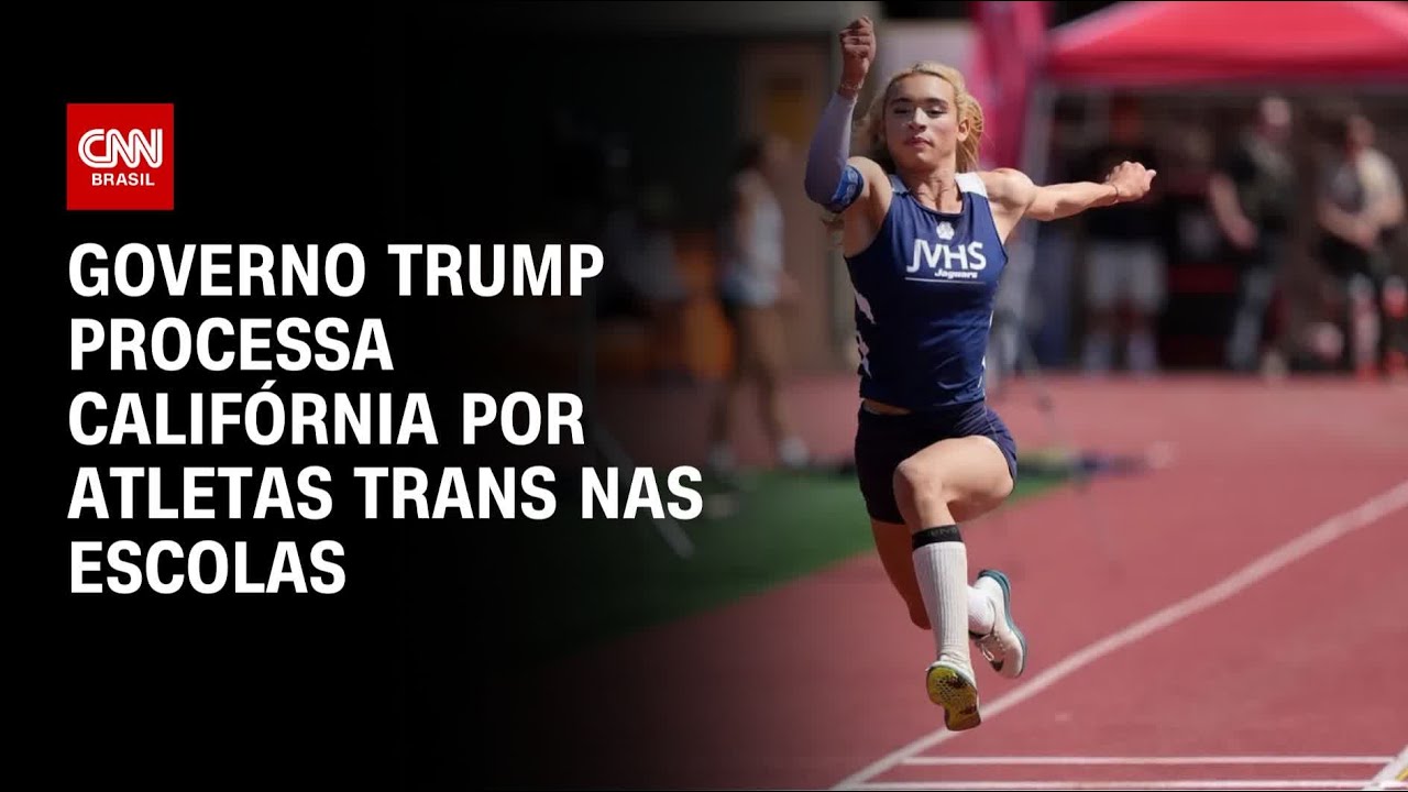 Governo Trump processa Califórnia por permitir atletas trans em competições escolares | CNN 360º