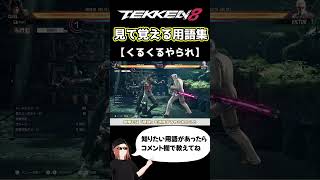 【鉄拳8】見て覚える用語集【くるくるやられ】