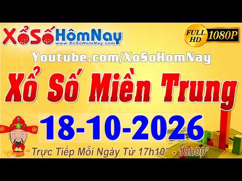 XSMT - Trực tiếp xổ số <strong>Miền</strong> Trung ngày 18/10/2026 - Thừa <strong>T</strong>. Huế XSTTH - Khánh Hòa XSKH - Kon Tum
