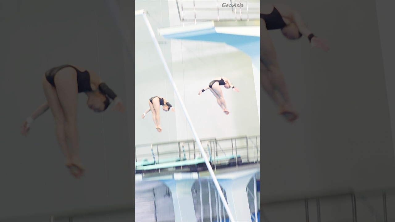 "환상의 콜라보" 권하림, 김나현 씽크로나이즈드#diving #권하림 #김나현 #sportstar