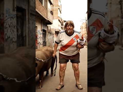 “¡Abuela River vs Abuelo Boca! Pelea épica de barrio 🔥🐷🐔 #VilleroStyle” #bocajuniors #riverplate