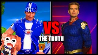 Sportacus VS Homelander  ¿Quién destruye a quién? | Lilybell reacciona