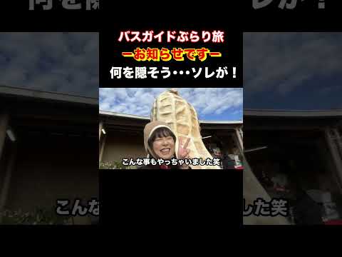 バスガイドぶらり旅 【お知らせです】テレビ東京系列『何を隠そう•••ソレが！』に出演します！