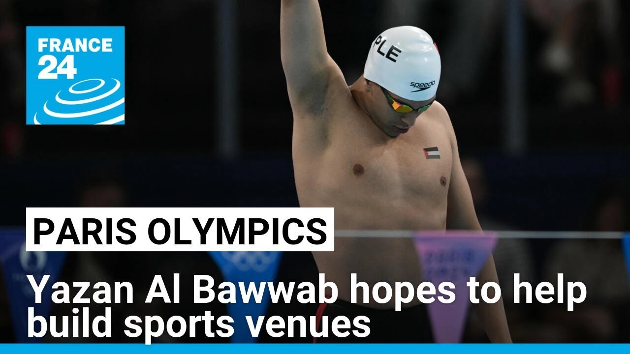 Two-time olympian swimmer from Palestine Yazan Al Bawwab hopes to help build sports venues