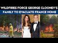 France Wildfires | Frances Wildfires Force George Clooneys Family To Evacuate Home